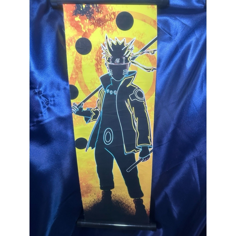 Naruto Shippuden Six Paths Sage Mode Wall Scroll Anime Hanging Banner Decor 6x17